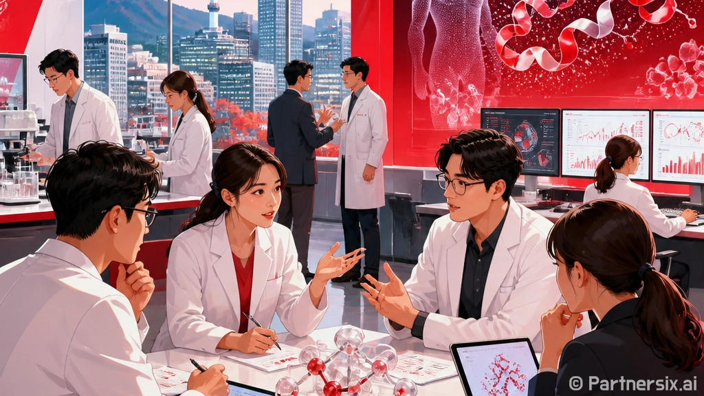 디앤디파마텍을 볼 …