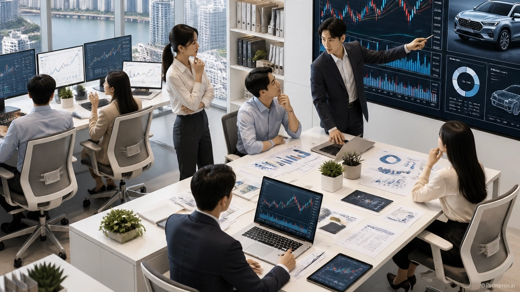 현대차주가를 판단할…