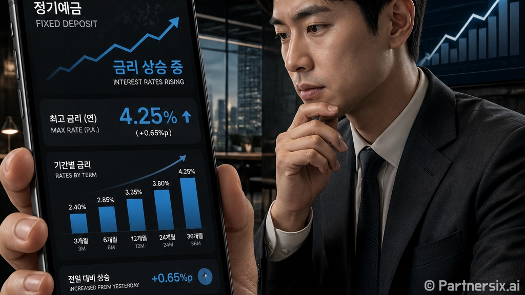 정기예금금리 볼 때 놓치기 쉬운 5가지 판단 기준