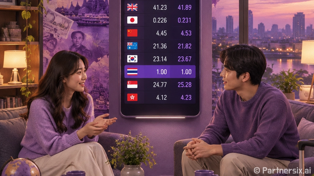 바트환율을 볼 때 놓치기 쉬운 5가지 변수
