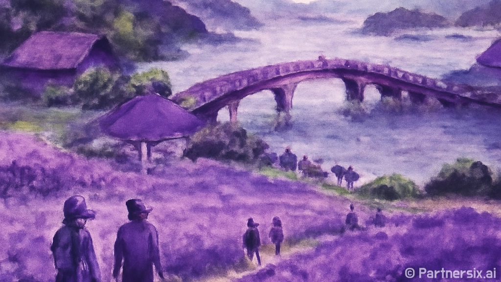 보랏빛 매력 가득한…