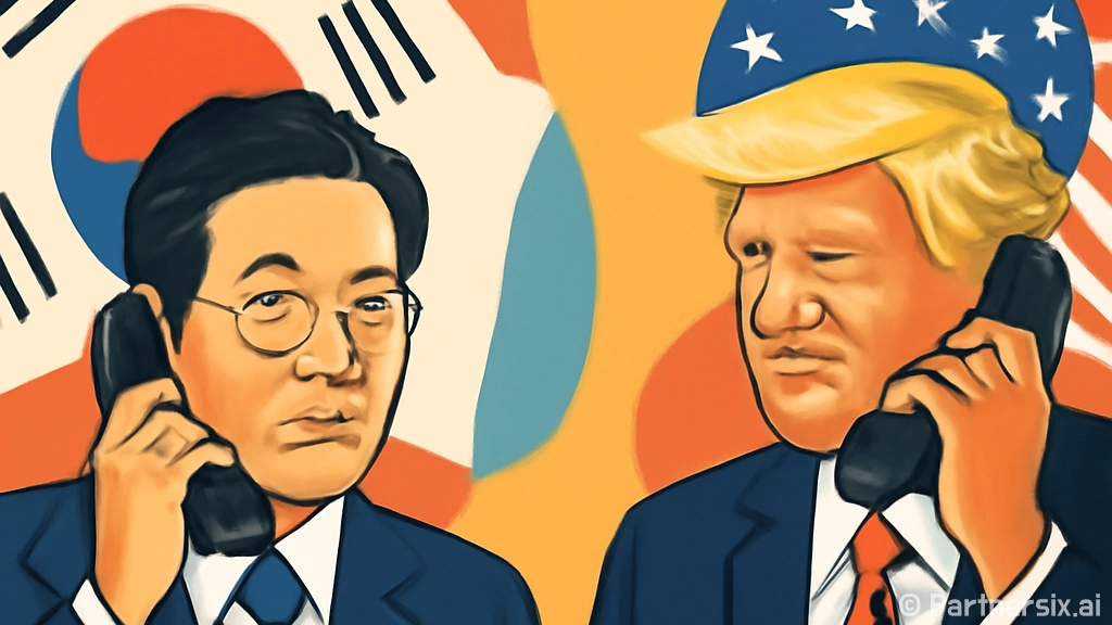 한미 정상 첫 통화…