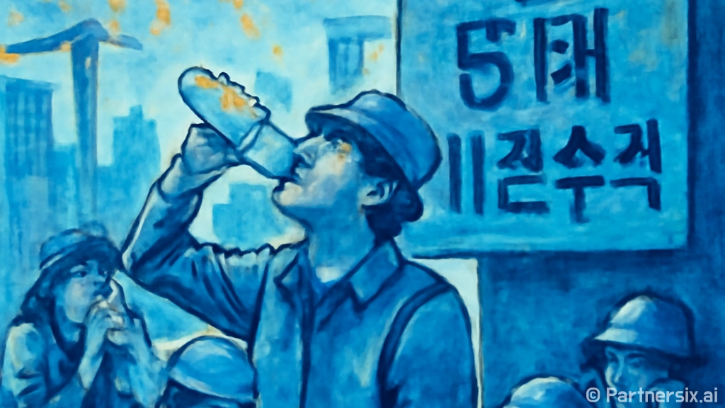 폭염 속 2시간마다…