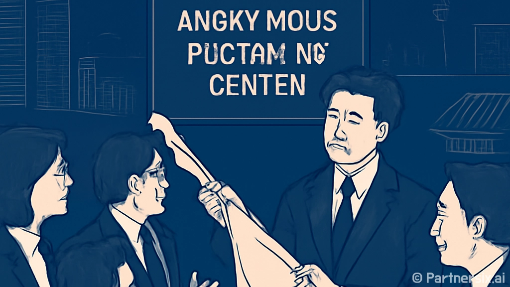 공무원 간부 모시는…