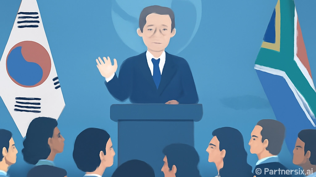 이 대통령, 남아공…