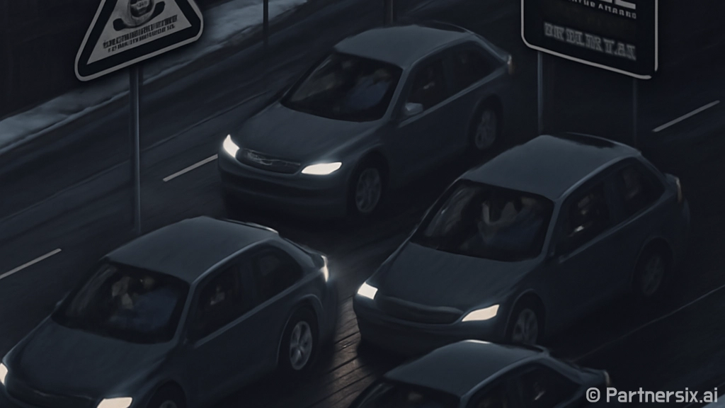 겨울철 도로 살얼음, 안전운전 필수