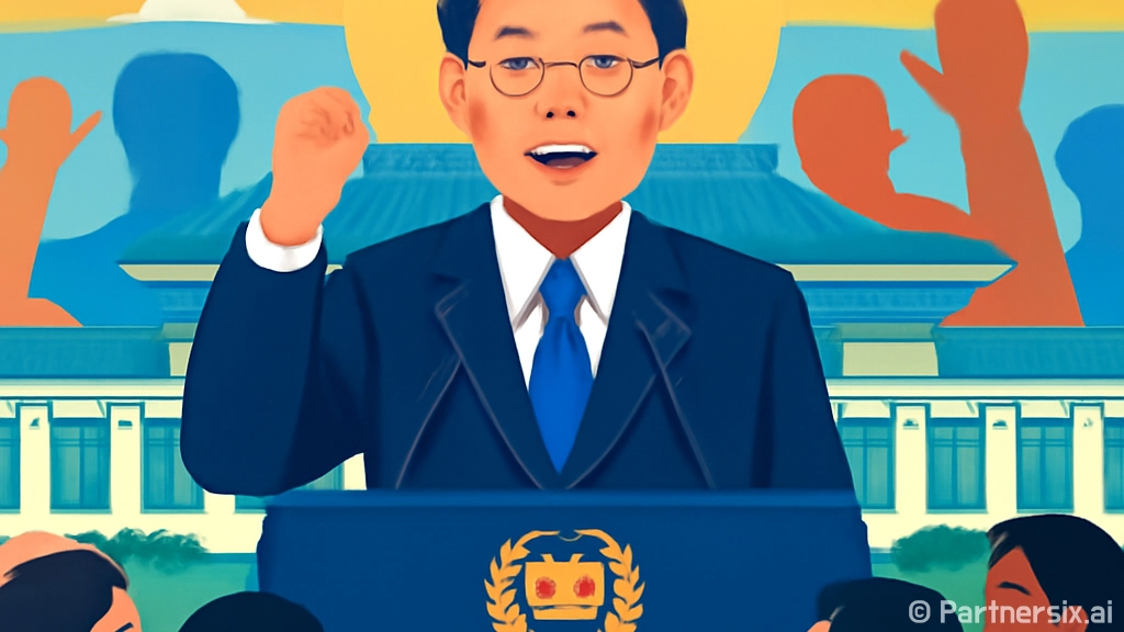 이 대통령, 빛의 …