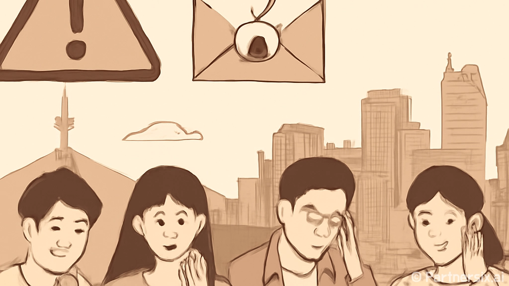 미끼문자 주의보, …