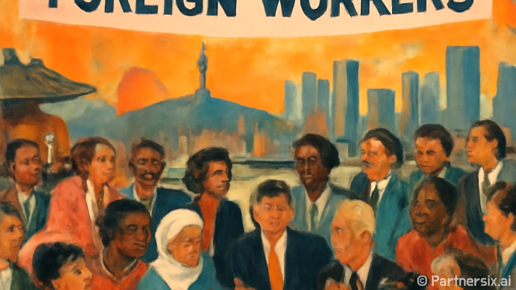 외국인노동자 100…