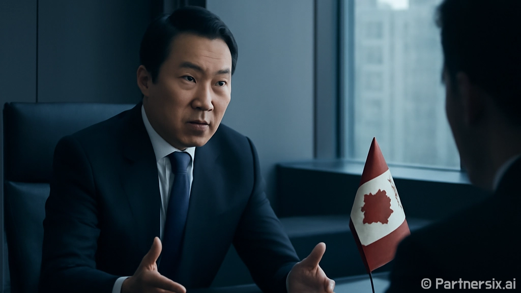 캐나다 방문 출장 …