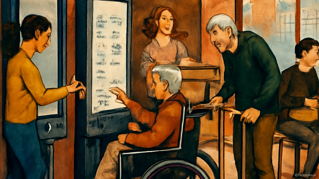 장애인 접근성 무인…