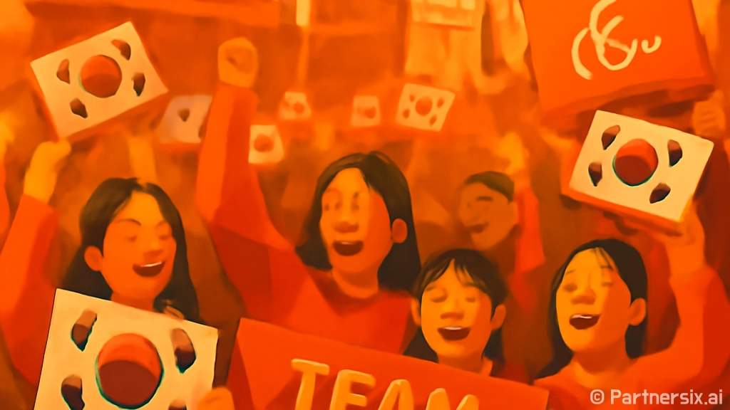 팀 코리아 응원 댓…