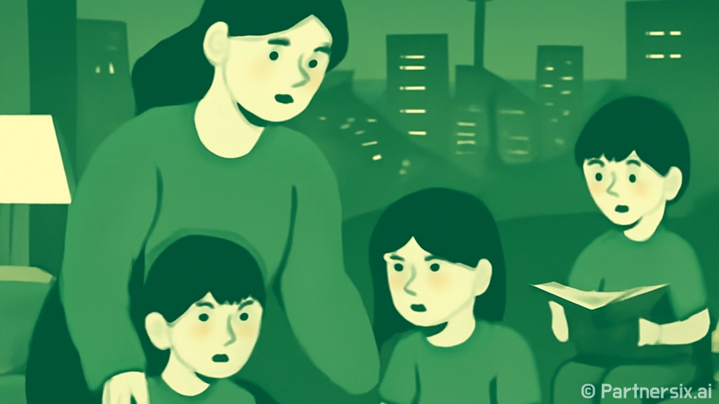 늦은 밤 아이 돌봄…