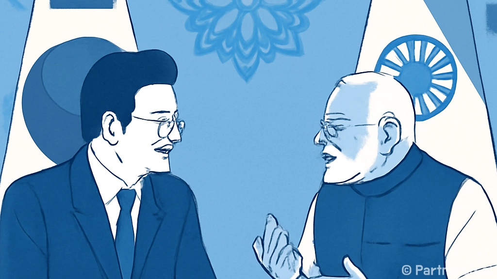 이재명 대통령 인도…