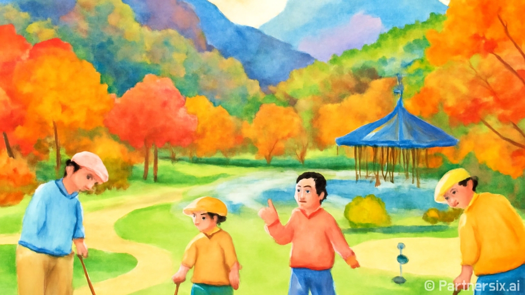 내장산 파크골프장 …
