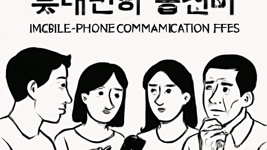 중국 동포 휴대전화…