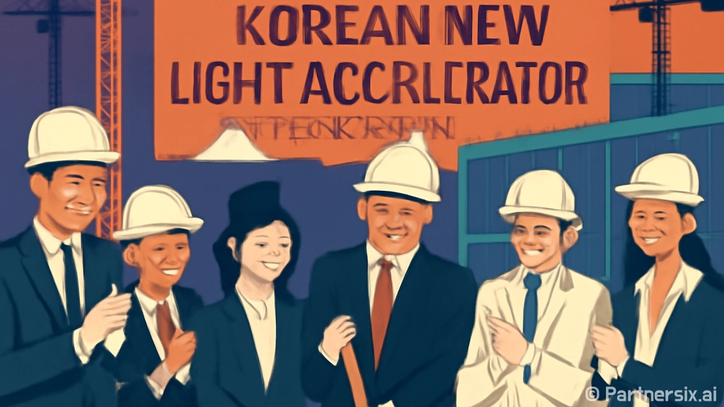 한국새빛가속기 착공, 미래 성장동력 견인