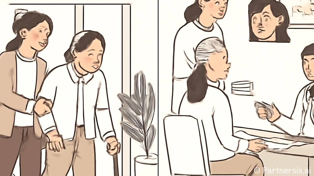 어르신 병원동행 시…