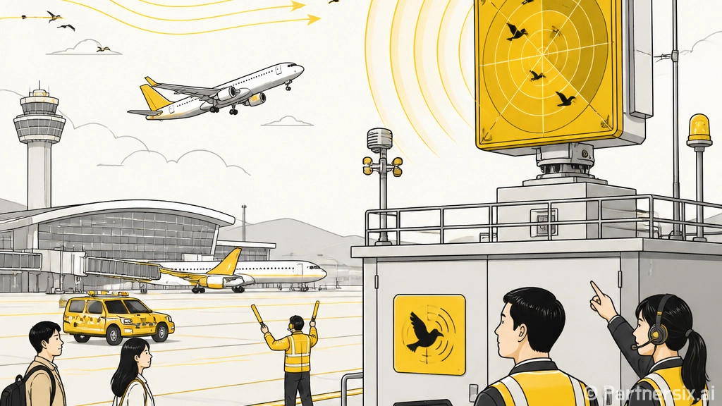 공항 조류탐지레이더…