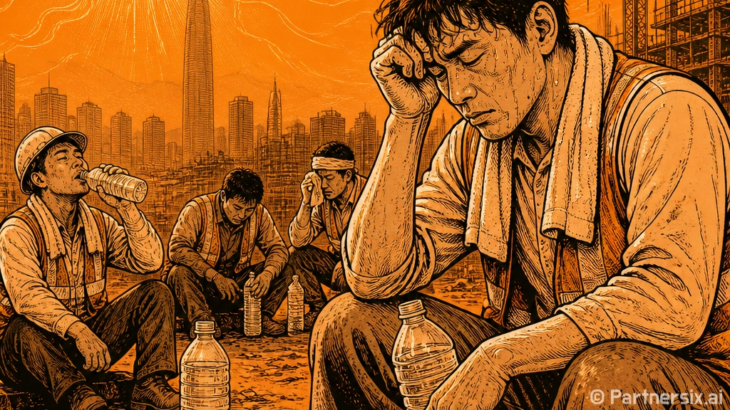 폭염 속 이주노동자…