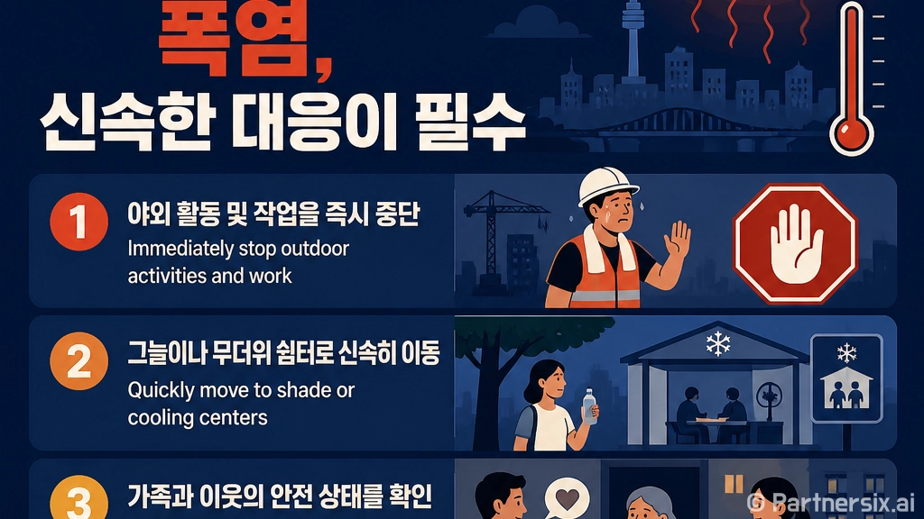생명 위협하는 폭염…