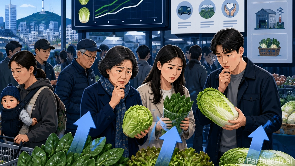 채소류 가격 안정, 정부 저소득층 지원 강화