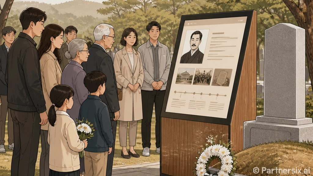 독립유공자 묘소에 …