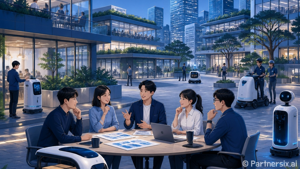일상 속 로봇 운행…