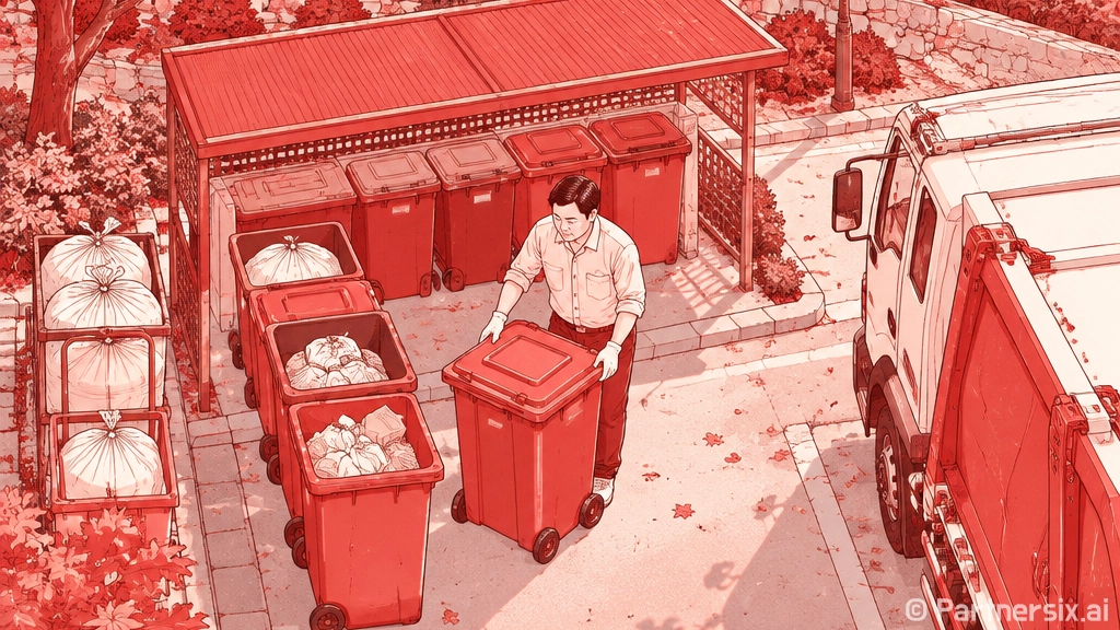 추석 연휴 쓰레기 …