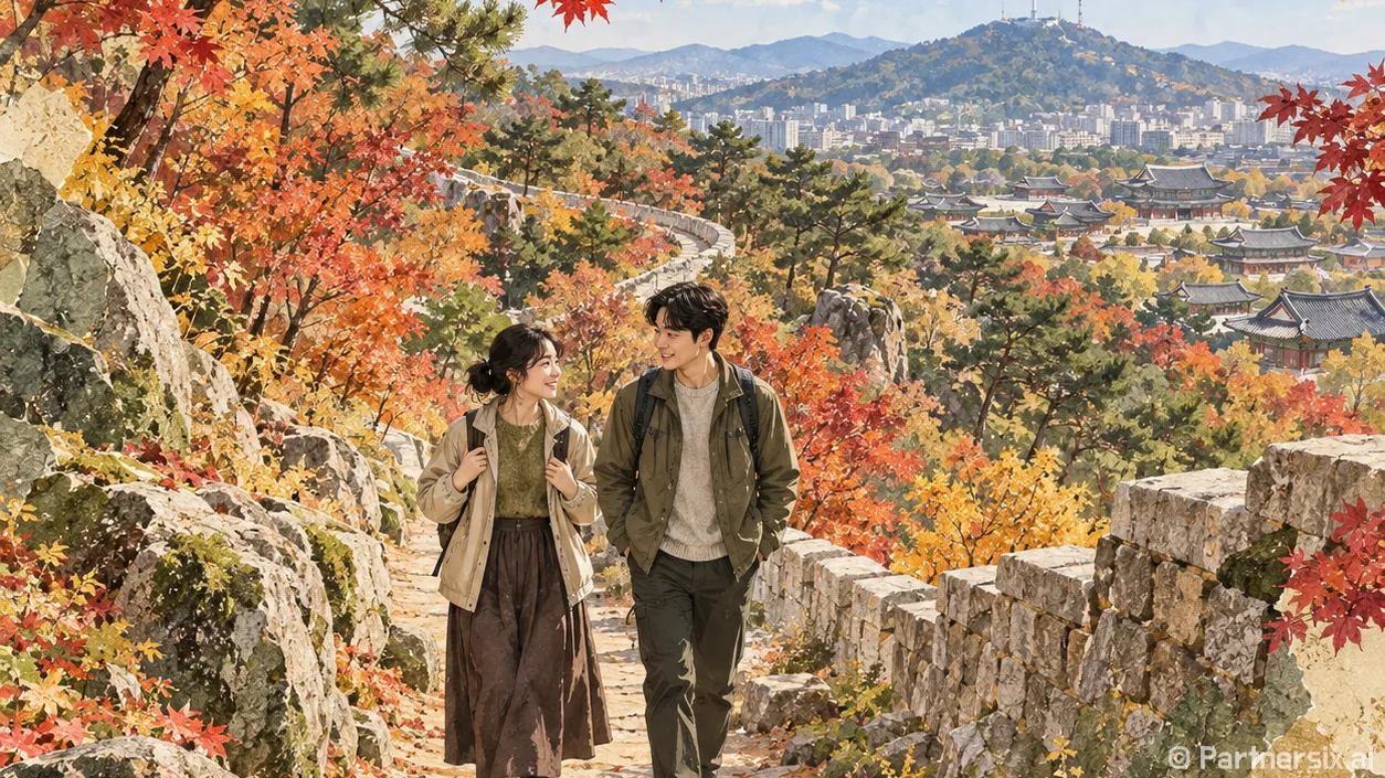 백악산 남서자락 탐…