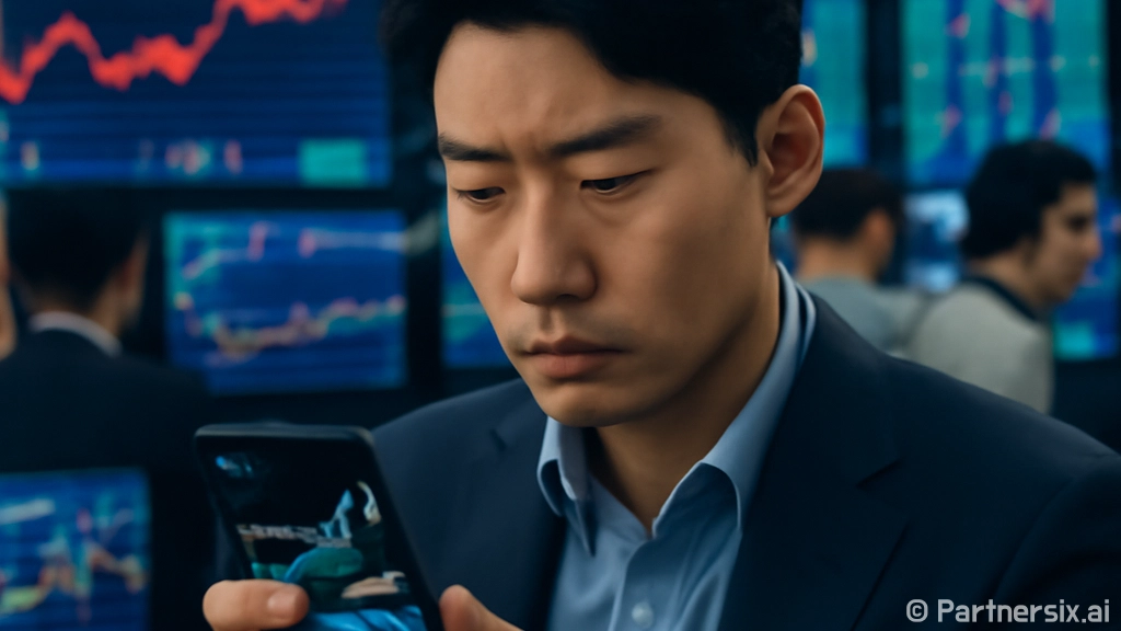 상한가종목 확인하고…