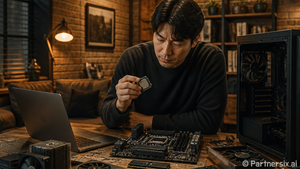 조립식컴퓨터 처음 …