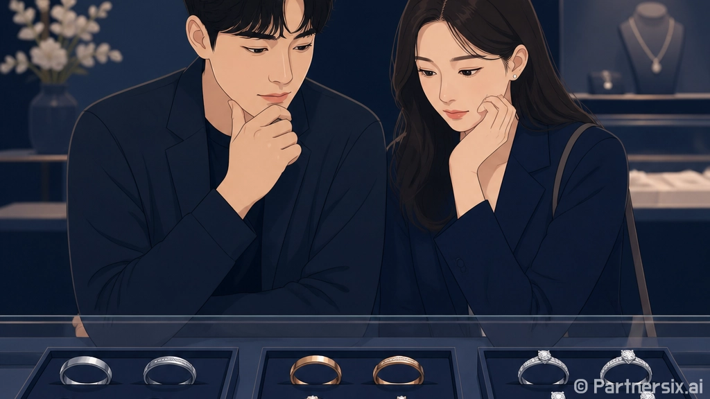 웨딩반지 고르는 방…