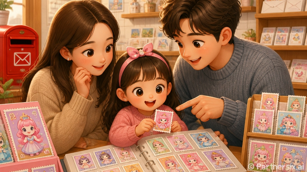 티니핑 우표 구매하…