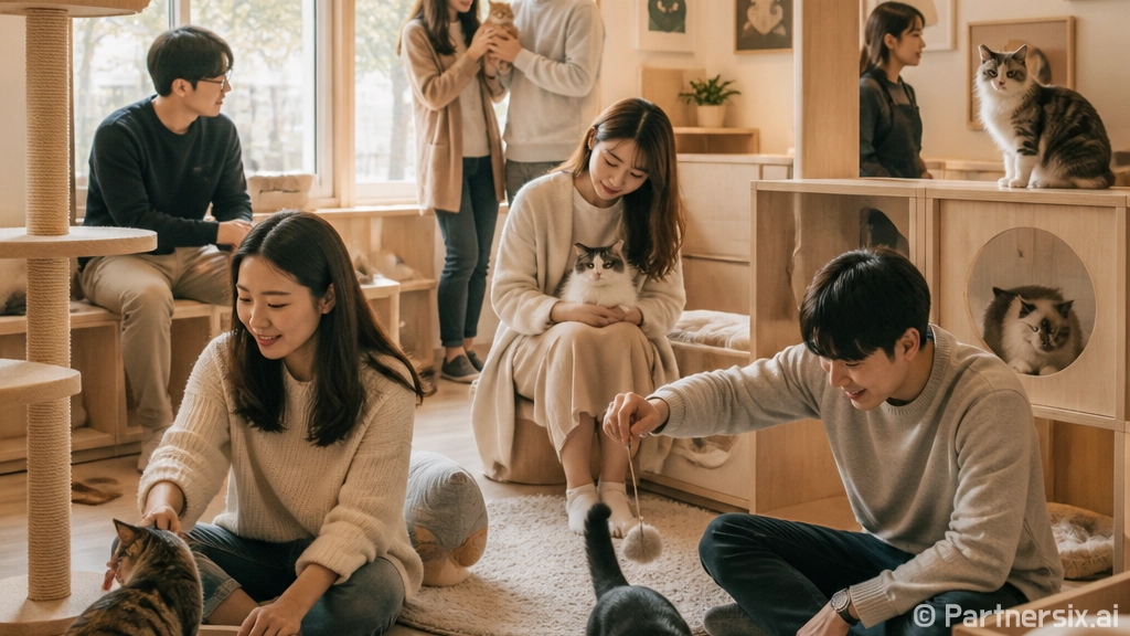 고양이보호소 방문 …