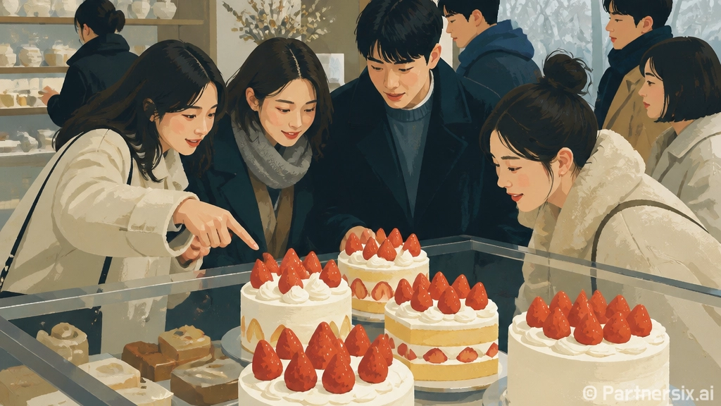 딸기케이크 맛있게 …