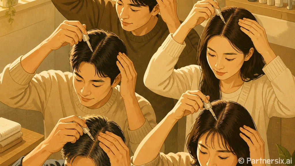 미녹시딜5% 처음 쓰는 사람을 위한 사용 방법