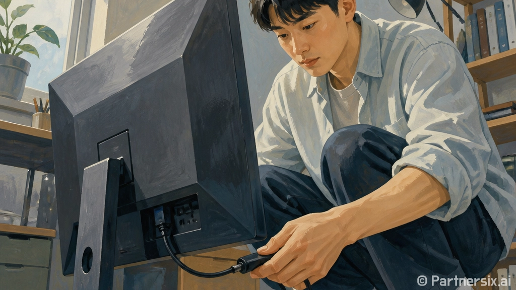 모니터수리 맡기기 …