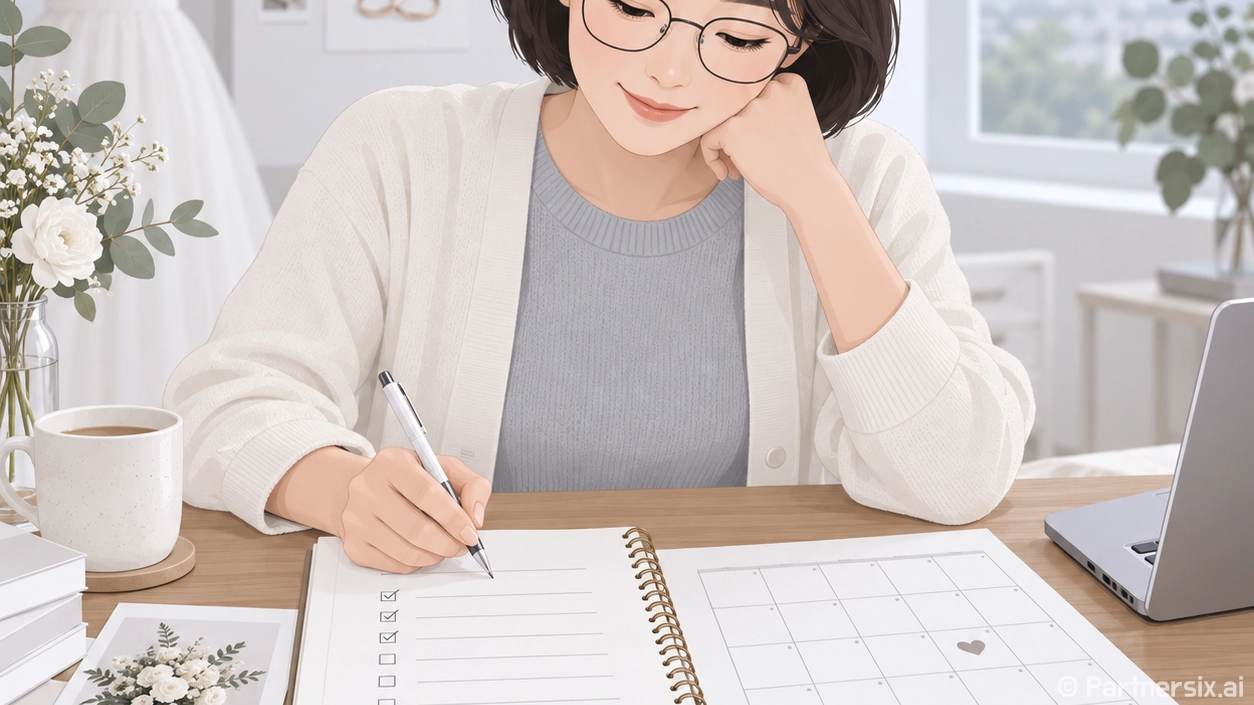 초보자를 위한 결혼준비체크리스트, 1년 전부터 이렇게 챙기면 덜 흔들려요
