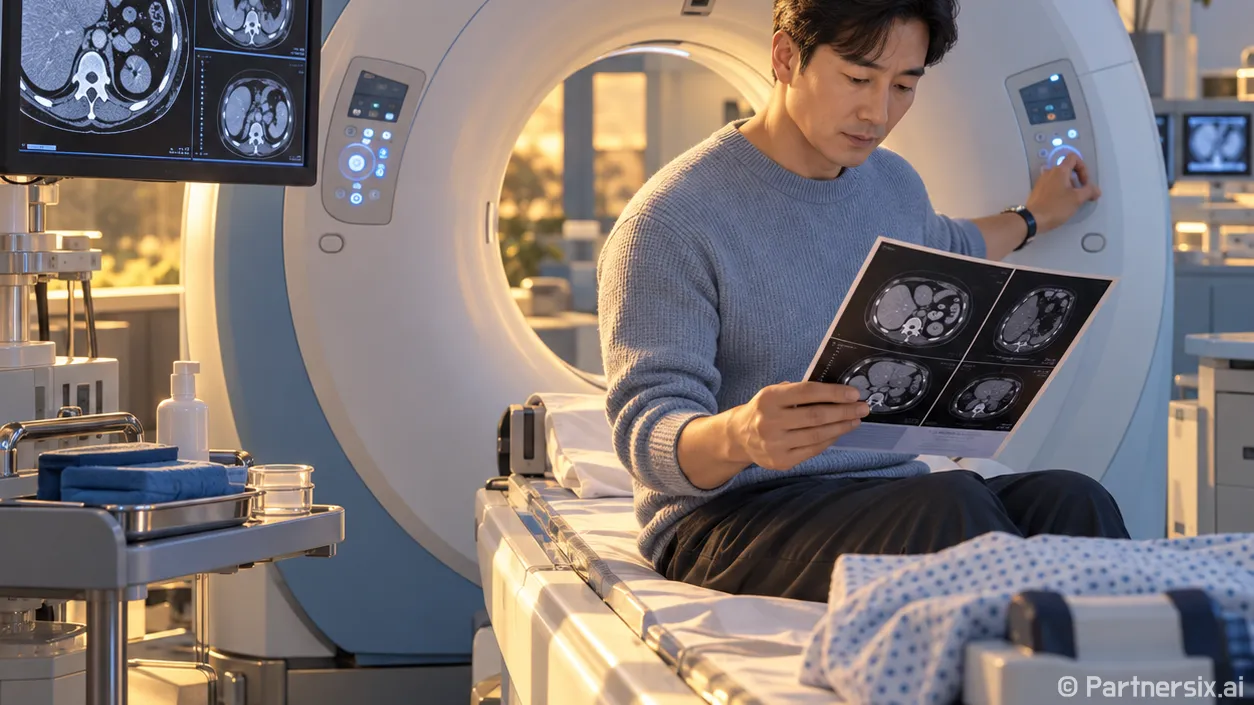 복부CT 검사 전 …