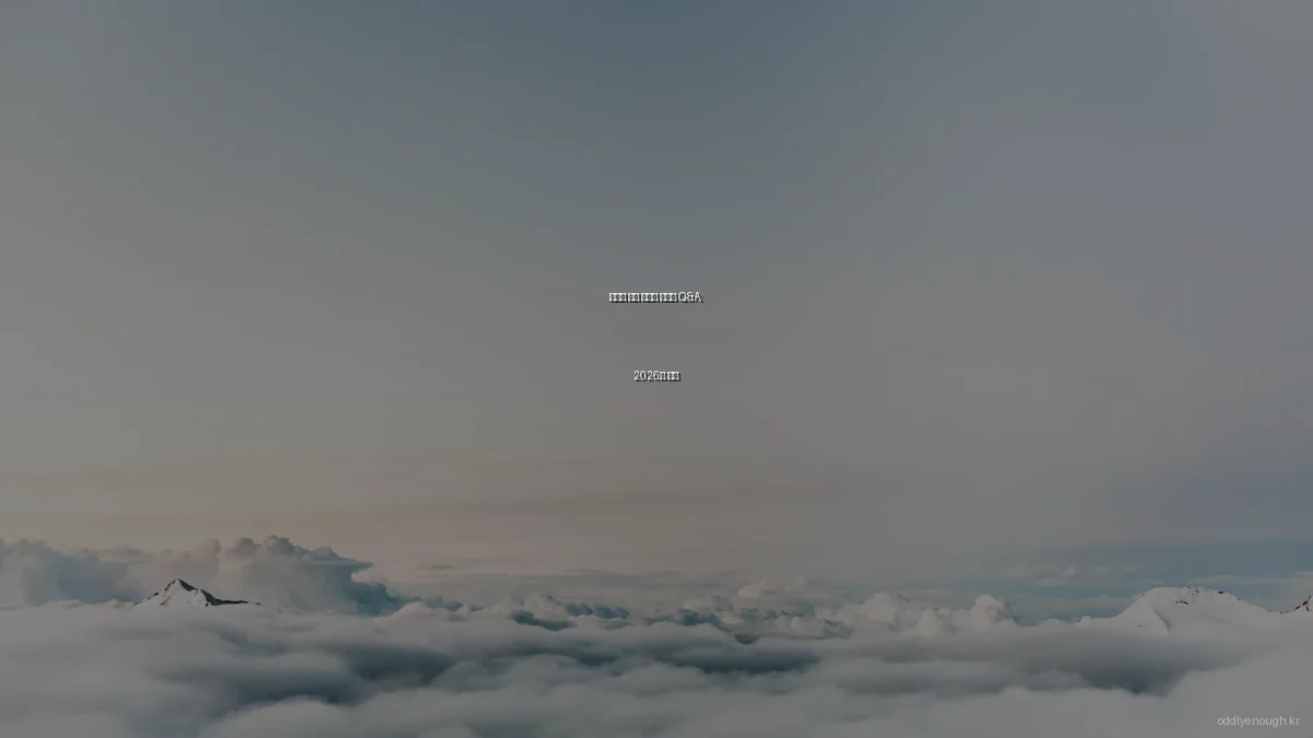 신기한 문화 트렌드 전문가 Q&A: 2026년 전망