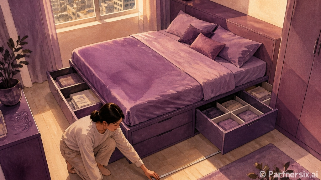 수납형 침대프레임 고르는 방법, 방이 좁을수록 먼저 봐야 할 것들