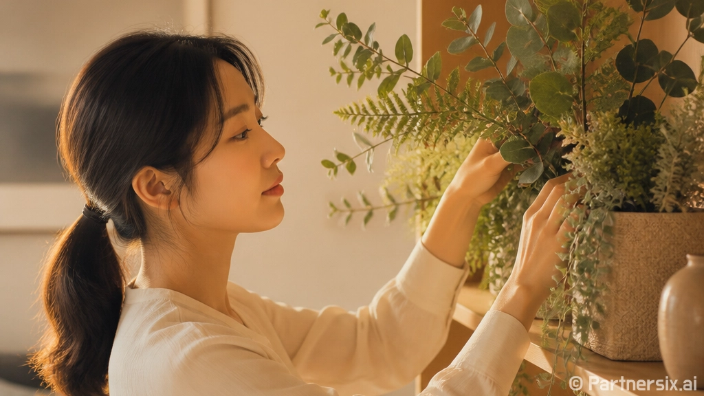 조화 플랜테리어 초보자가 진짜 식물처럼 꾸미는 방법