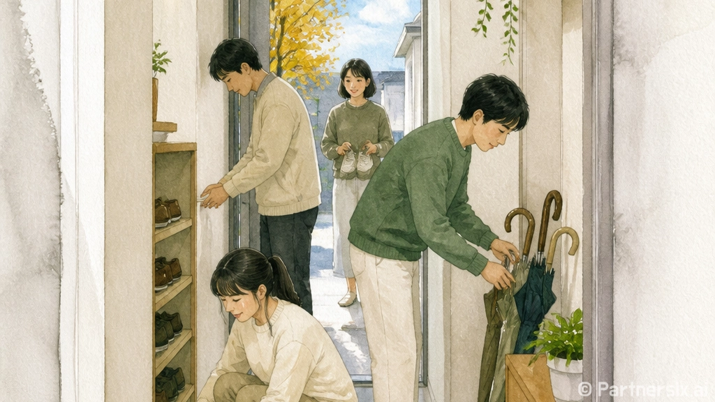 좁은 현관 인테리어 하는 방법, 신발장부터 조명까지 답답함 줄이는 순서