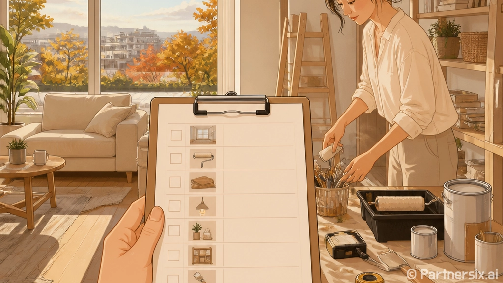 초보자를 위한 셀프 인테리어 순서 잡는 방법