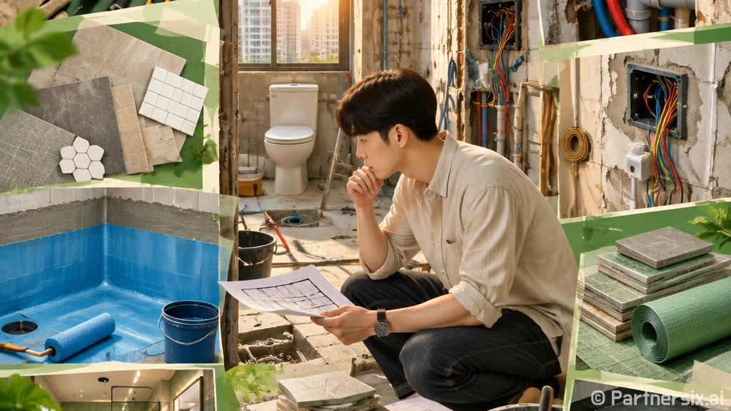 초보자를 위한 화장실 인테리어 비용 잡는 방법