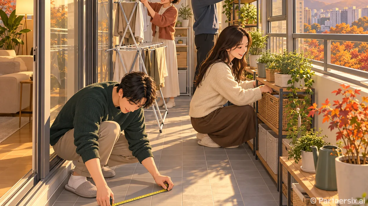 베란다 인테리어 아이디어 좁은 공간부터 바꾸는 방법