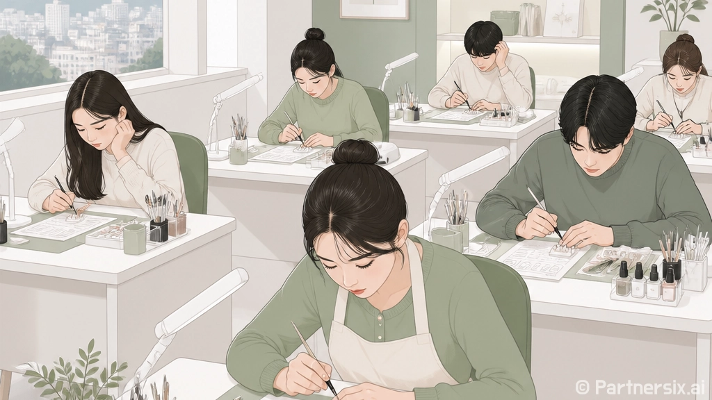 네일아트자격증 처음 준비하는 방법, 필기보다 실기에서 갈립니다