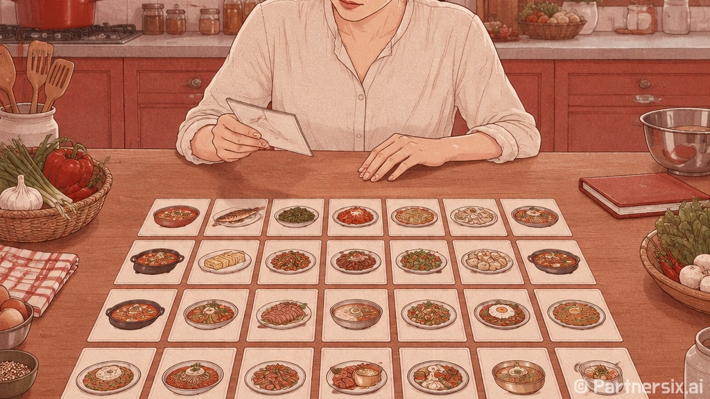 한식조리기능사 실기 메뉴 33가지 줄여서 연습하는 방법