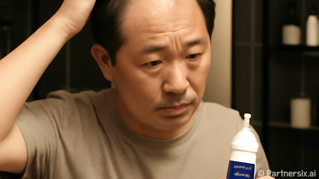 미녹시딜5% 처음 …
